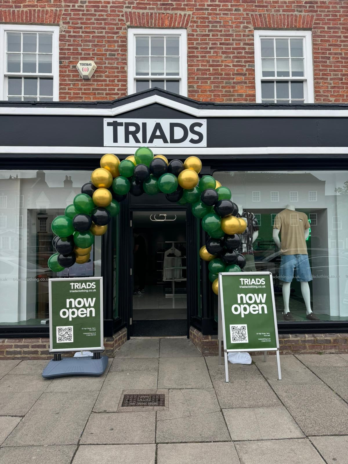 Triads Clothing Celebrates Grand Opening in Yarm with a Fantastic Community Event!