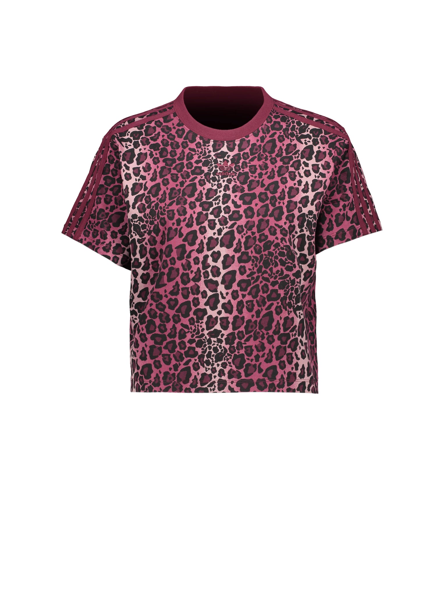Clothes Adidas Adidas Animal Print Top Adidas Women's T-shirt Pink