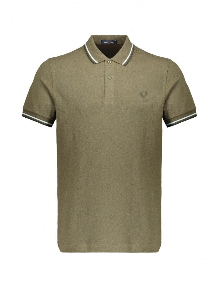 Fred Perry Twin Tip - Uniform Green
