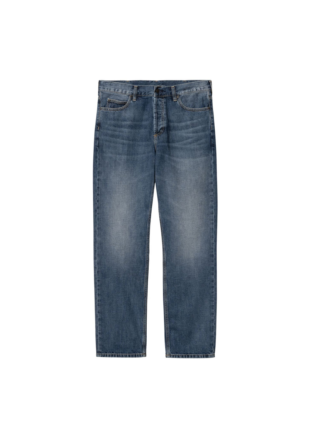 Carhartt WIP Marlow Pant - Blue Dark Used Wash
