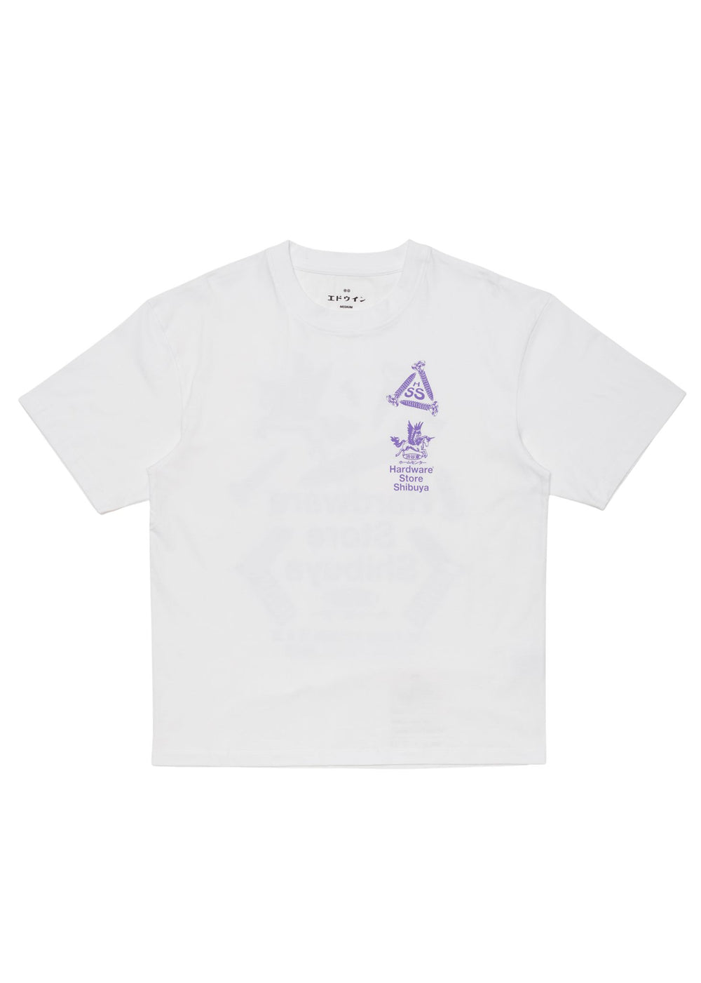 Edwin Hardware Store Shibuya T-Shirt - White