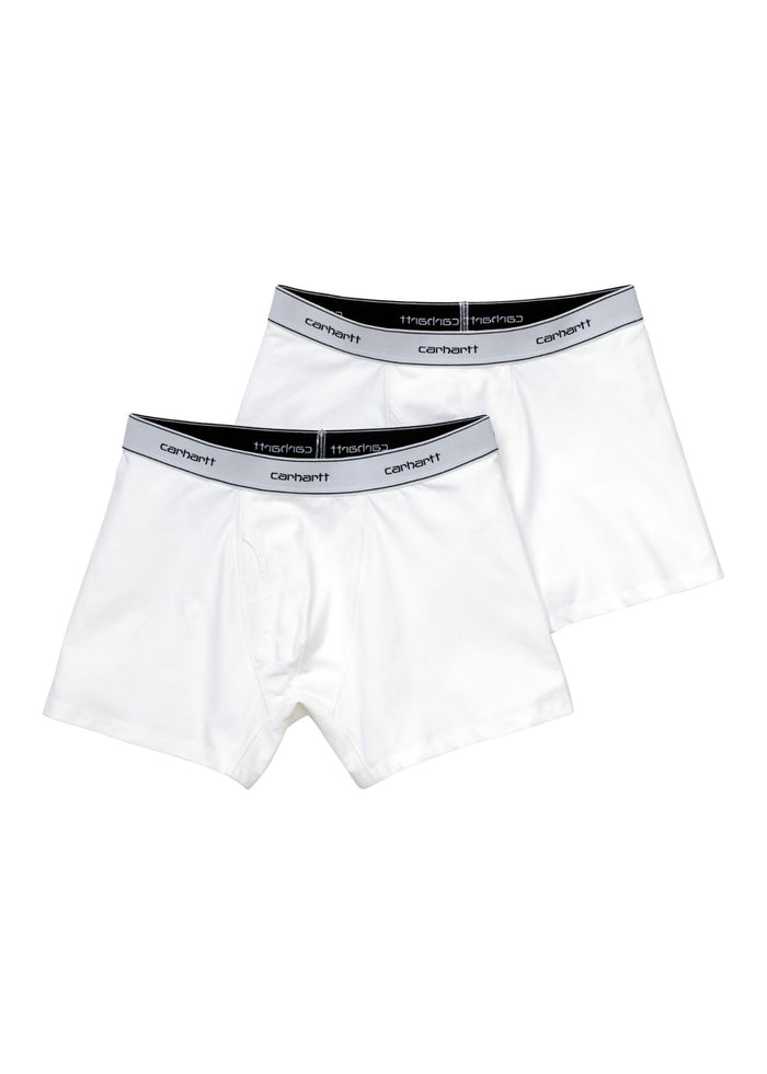 Carhartt WIP Cotton Trunks 2 Pack – White