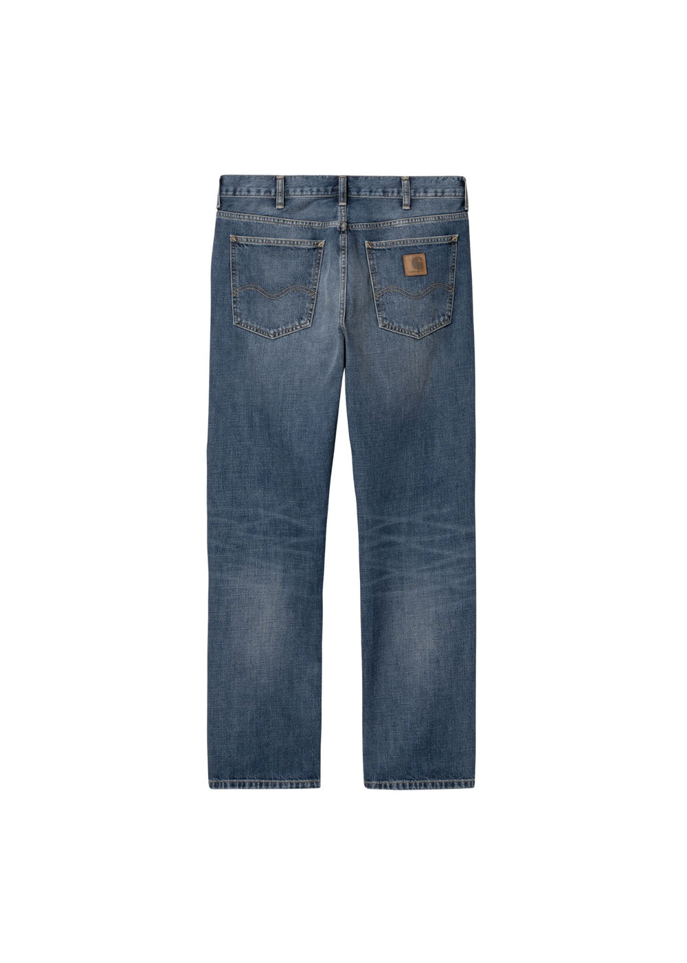 Carhartt WIP Marlow Pant - Blue Dark Used Wash