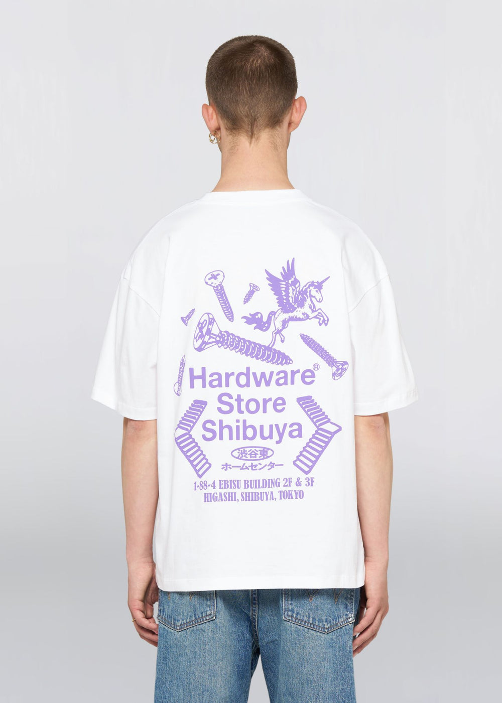 Edwin Hardware Store Shibuya T-Shirt - White