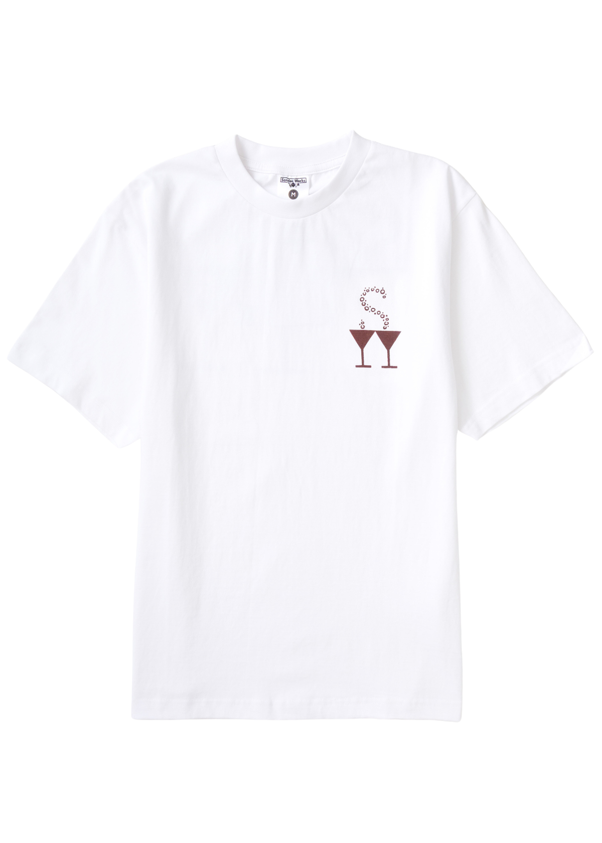 Service Works Martini Tee - White