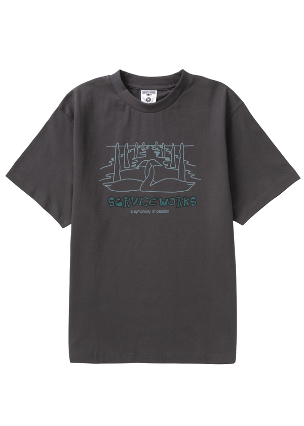 Service Works Symphony Tee - Charcoal