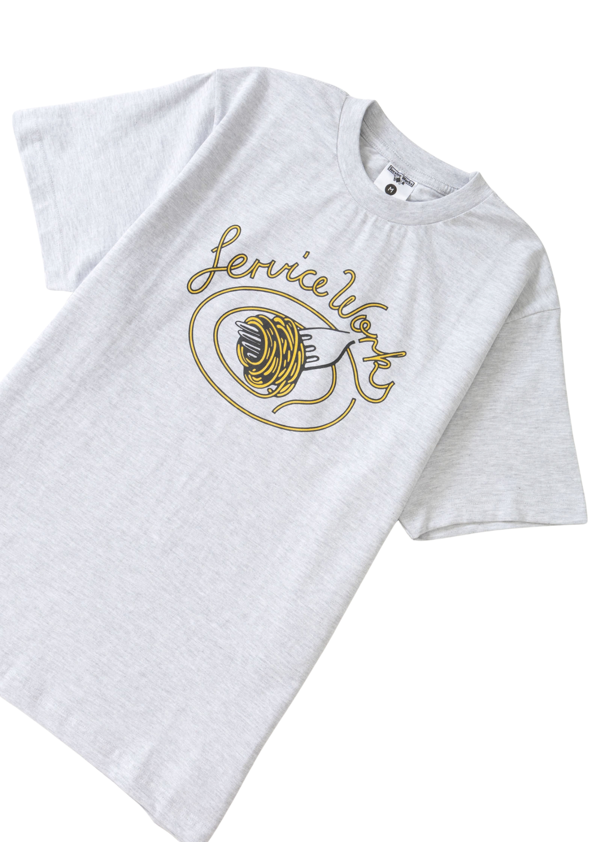 Service Works Spaghetti Tee - Ash