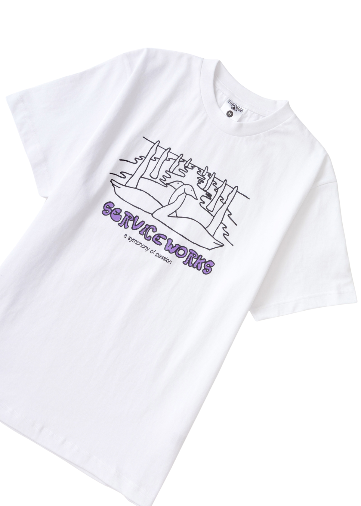 Service Works Symphony Tee - White