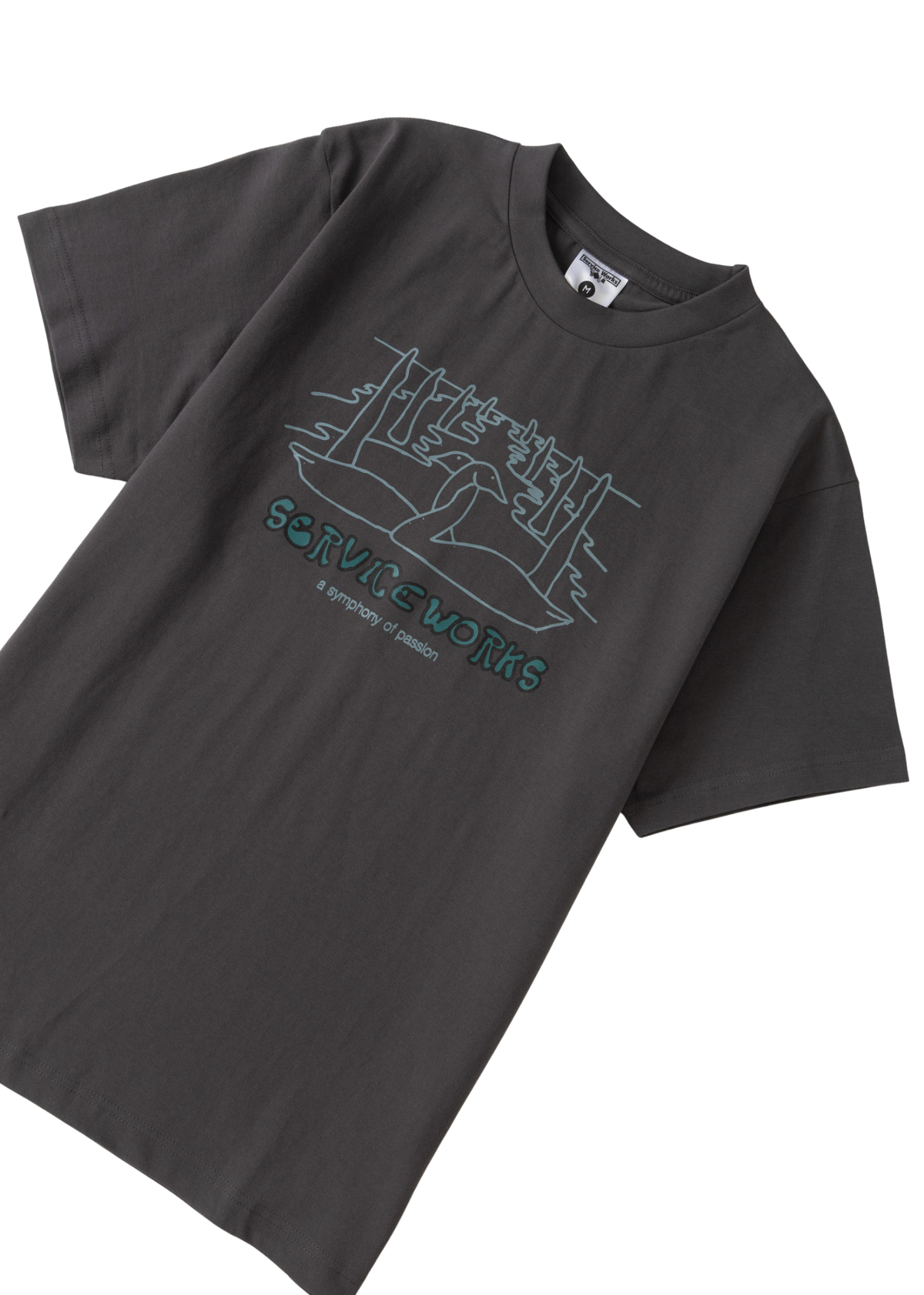 Service Works Symphony Tee - Charcoal
