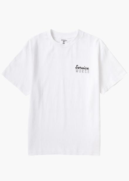 Service Works Eating Adventures Tee - White