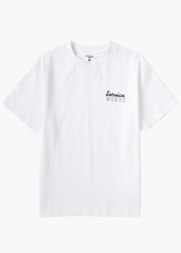 Service Works Eating Adventures Tee - White