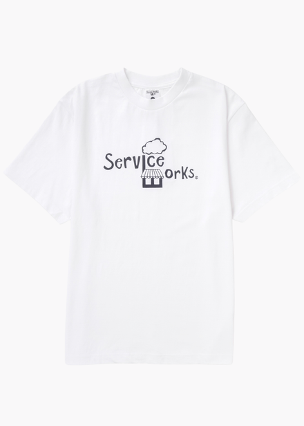 Service Works Kiosk Tee - White