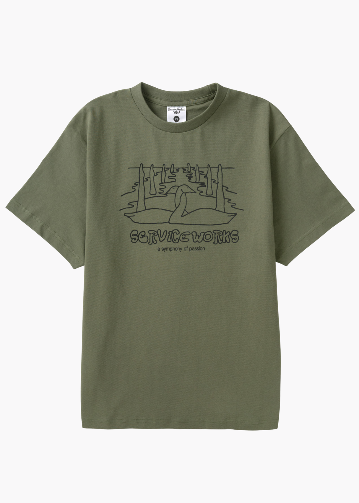 Service Works Symphony Tee - Olive