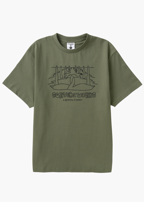 Service Works Symphony Tee - Olive