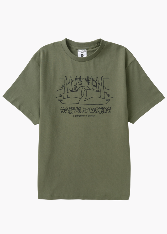 Service Works Symphony Tee - Olive