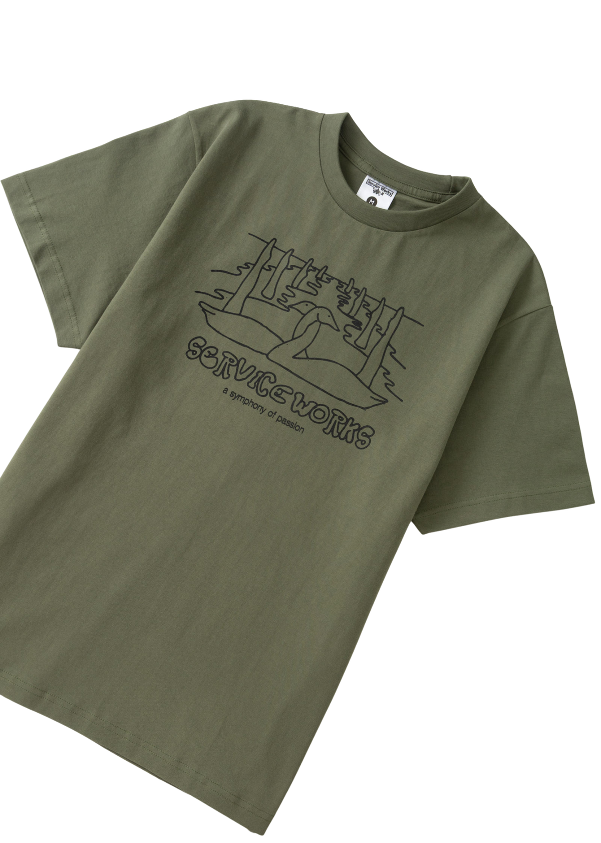 Service Works Symphony Tee - Olive