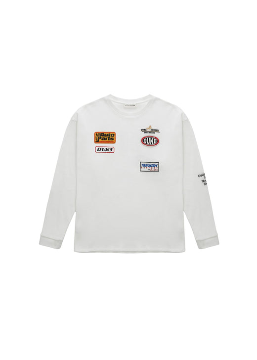 Duke and Dexter DR4 White Track Waffle Top