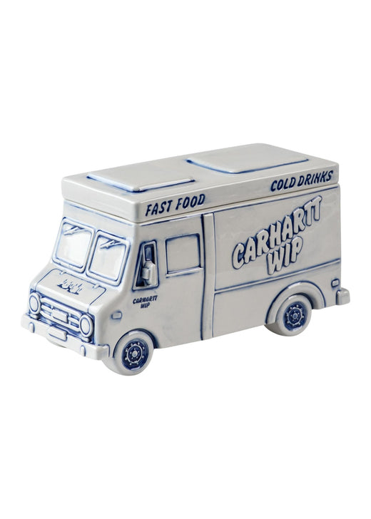 Carhartt WIP Cold Drinks Dispenser - food truck shaped porcelain wax blue