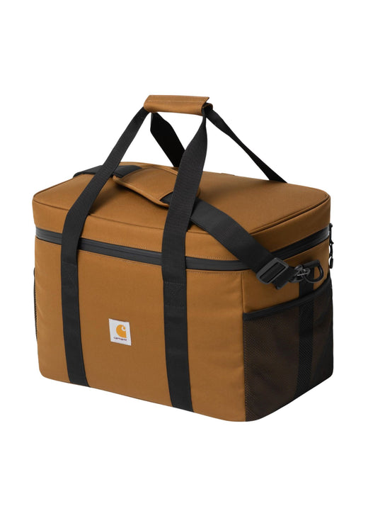 Carhartt WIP Cooler Bag Hamilton Brown - recycled polyester canvas insulated bag
