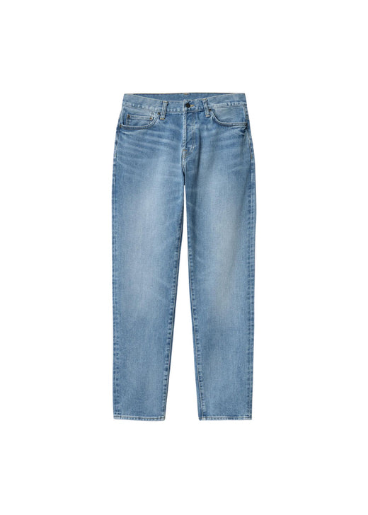 Carhartt WIP Klondike pant in blue worn bleach