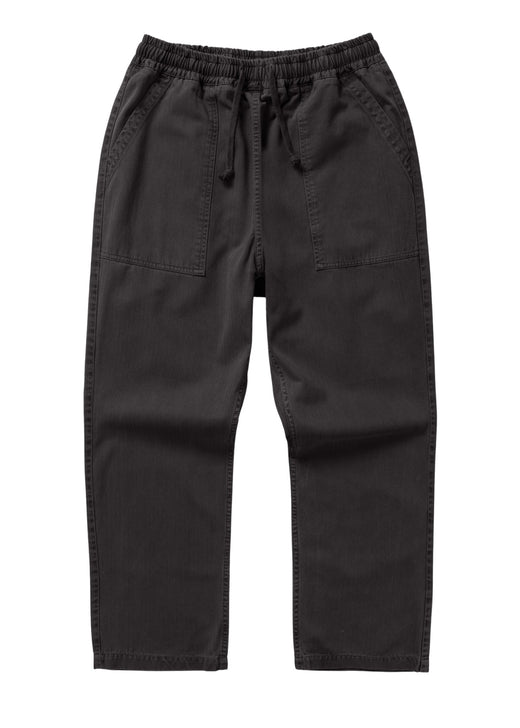 Service Works Pigment HBT chef pants in black, full front view