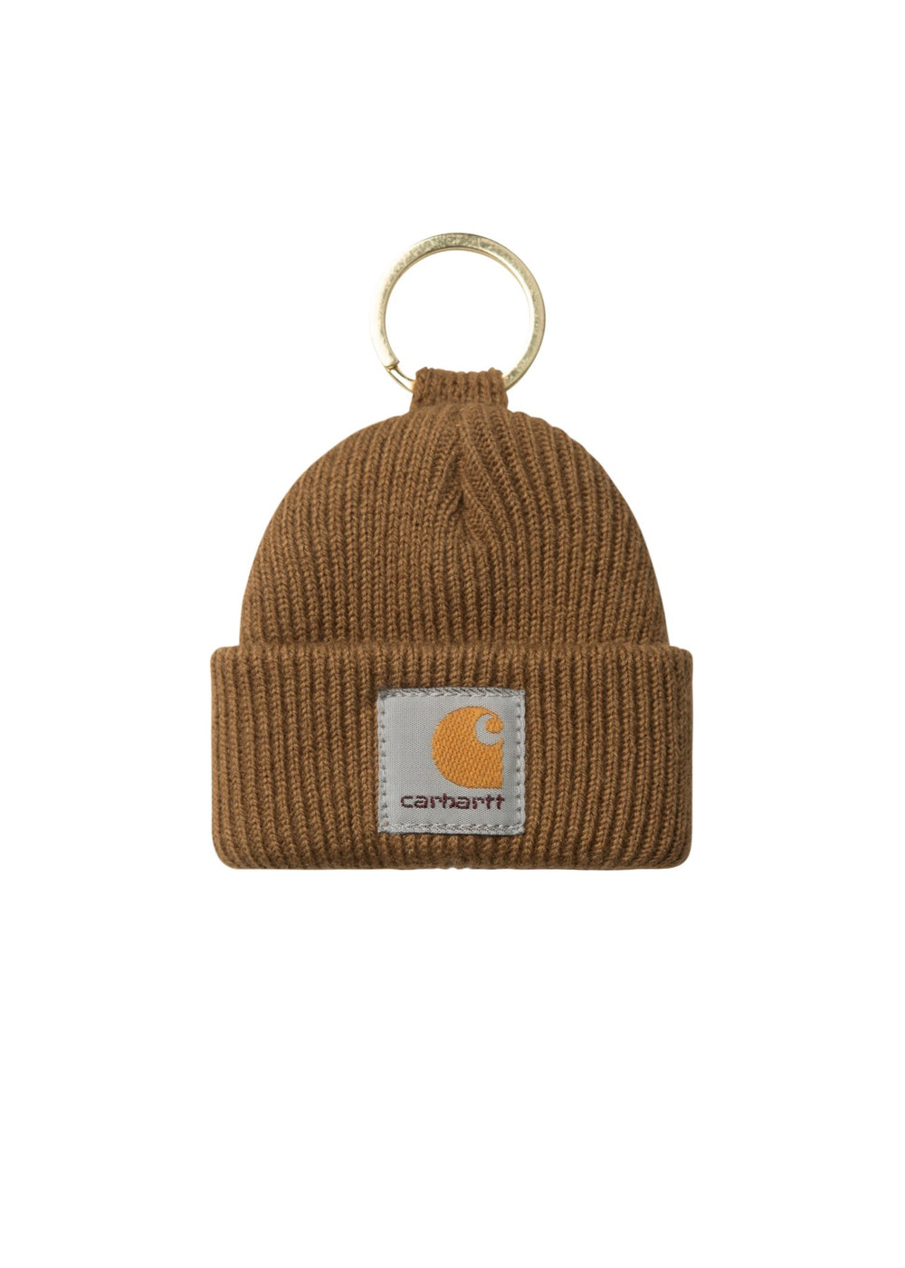 Carhartt WIP Mini Watch Hat Keychain - Hamilton Brown