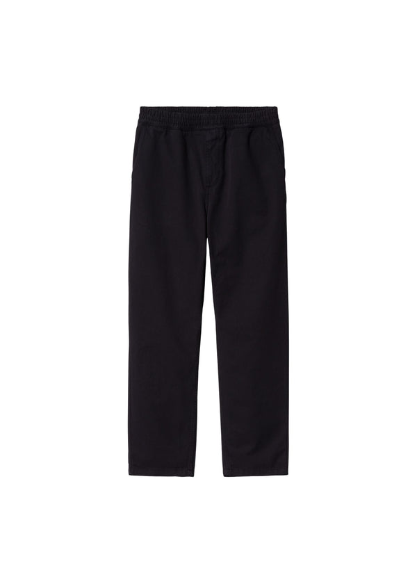 Carhartt WIP Flint Pant - Black Garment dyed