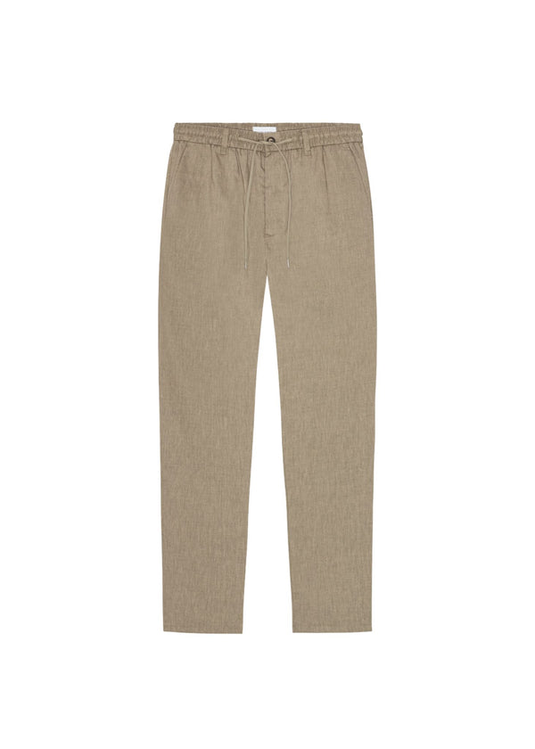 Les Deux Como Tapered Slub Pants - Lichen Green