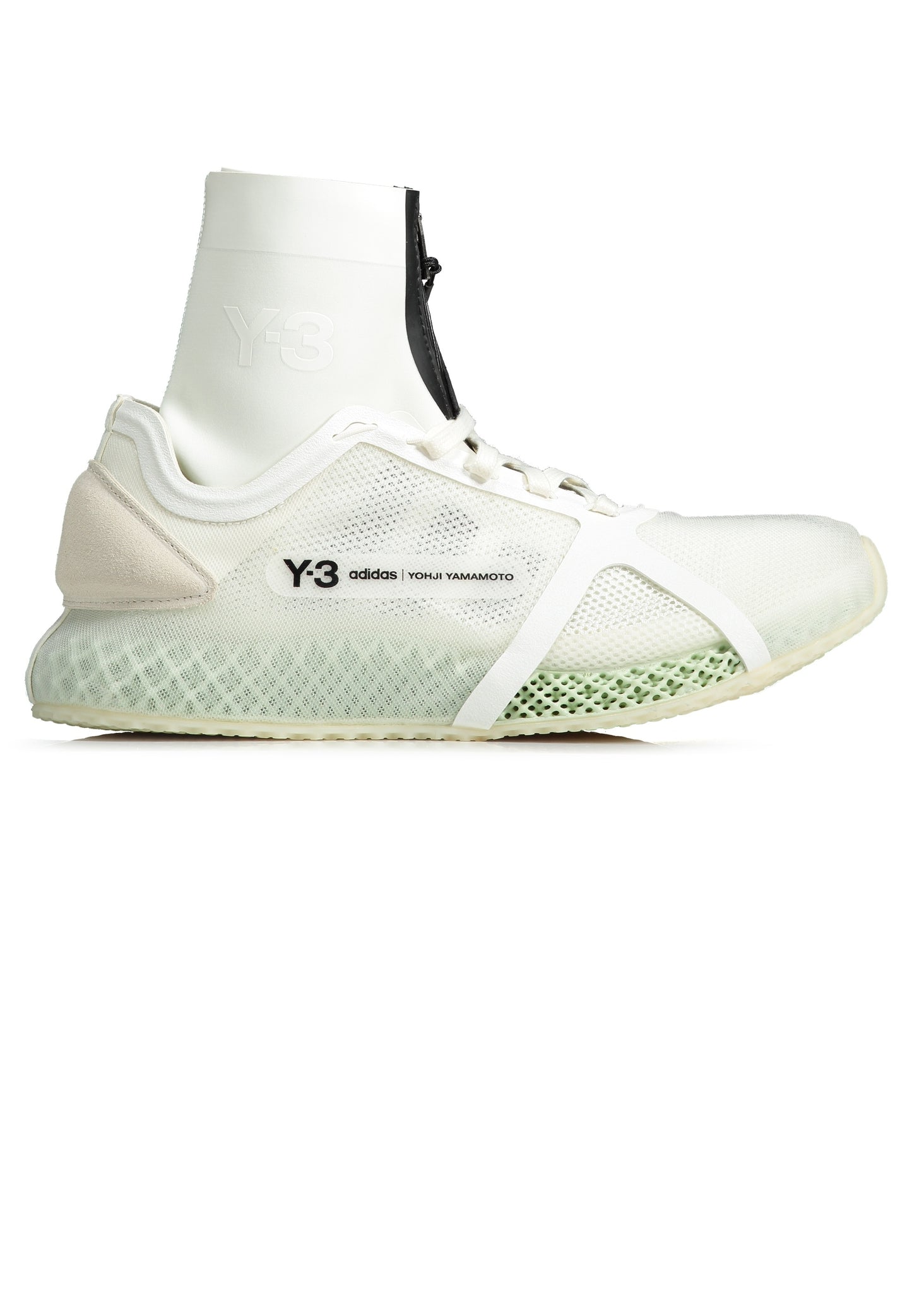 Y3 Runner 4D IOW White /Green – Triads Clothing