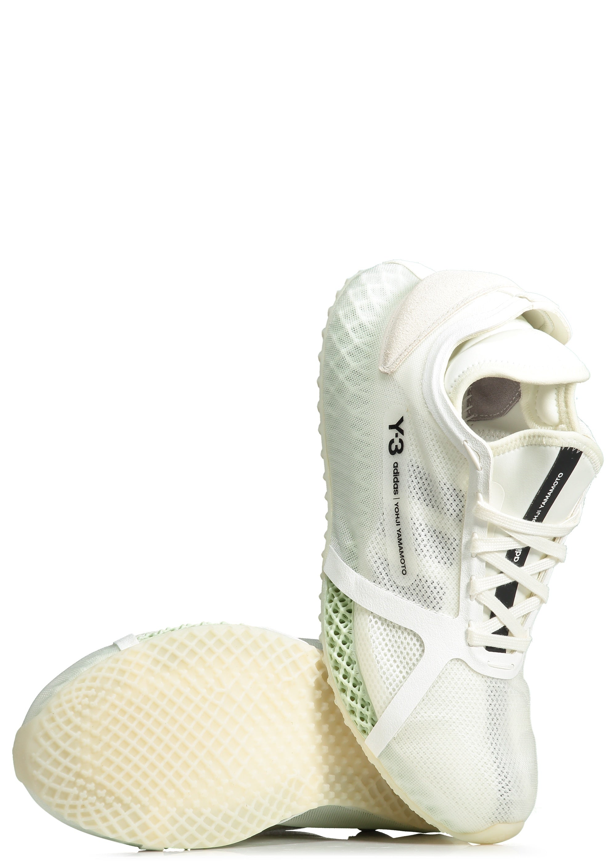 Y3 Runner 4D IOW White /Green – Triads Clothing